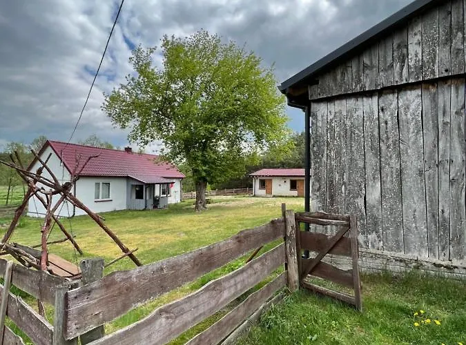 Siedlisko Barycz Kolonia, Dom Caloroczny Na Wylacznosc - 50 M2 6 Osobowy Z 2 Pokojami, Teren 2 Hektary Wsrod Lasow I Lak דירה