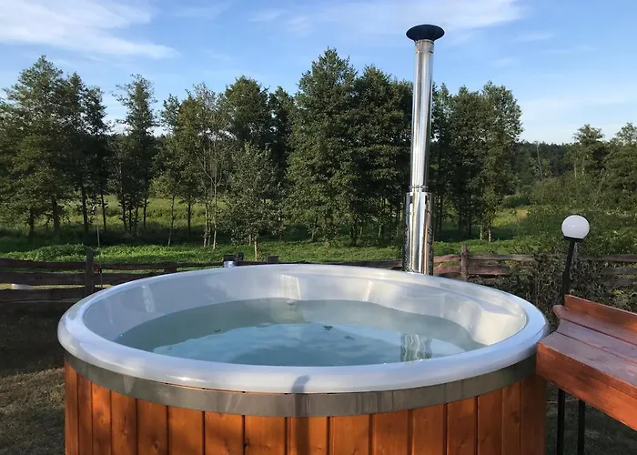 Siedlisko Barycz Kolonia, Dom Caloroczny Na Wylacznosc - 50 M2 6 Osobowy Z 2 Pokojami, Teren 2 Hektary Wsrod Lasow I Lak דירה